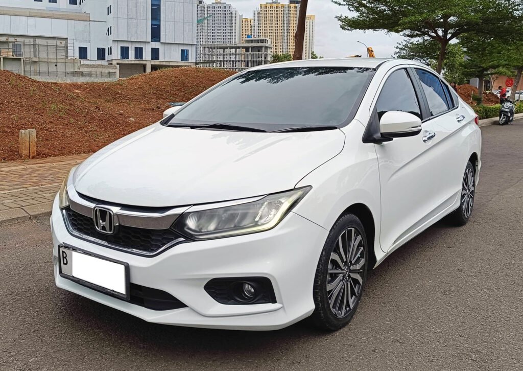 Honda City E 2017 at, Jual beli mobil bekas, kredit mobil syariah