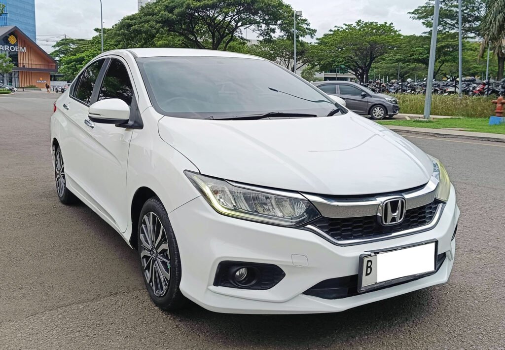 Honda City E 2017 at, Jual beli mobil bekas, kredit mobil syariah
